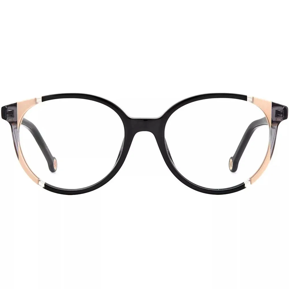 NWT Carolina Herrera CH0067-0KDX-52 Black 52mm Eyeglasses